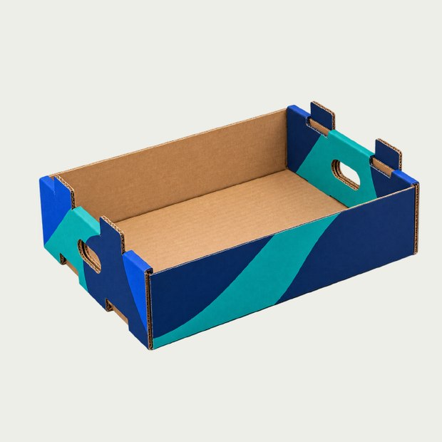 Folding trays